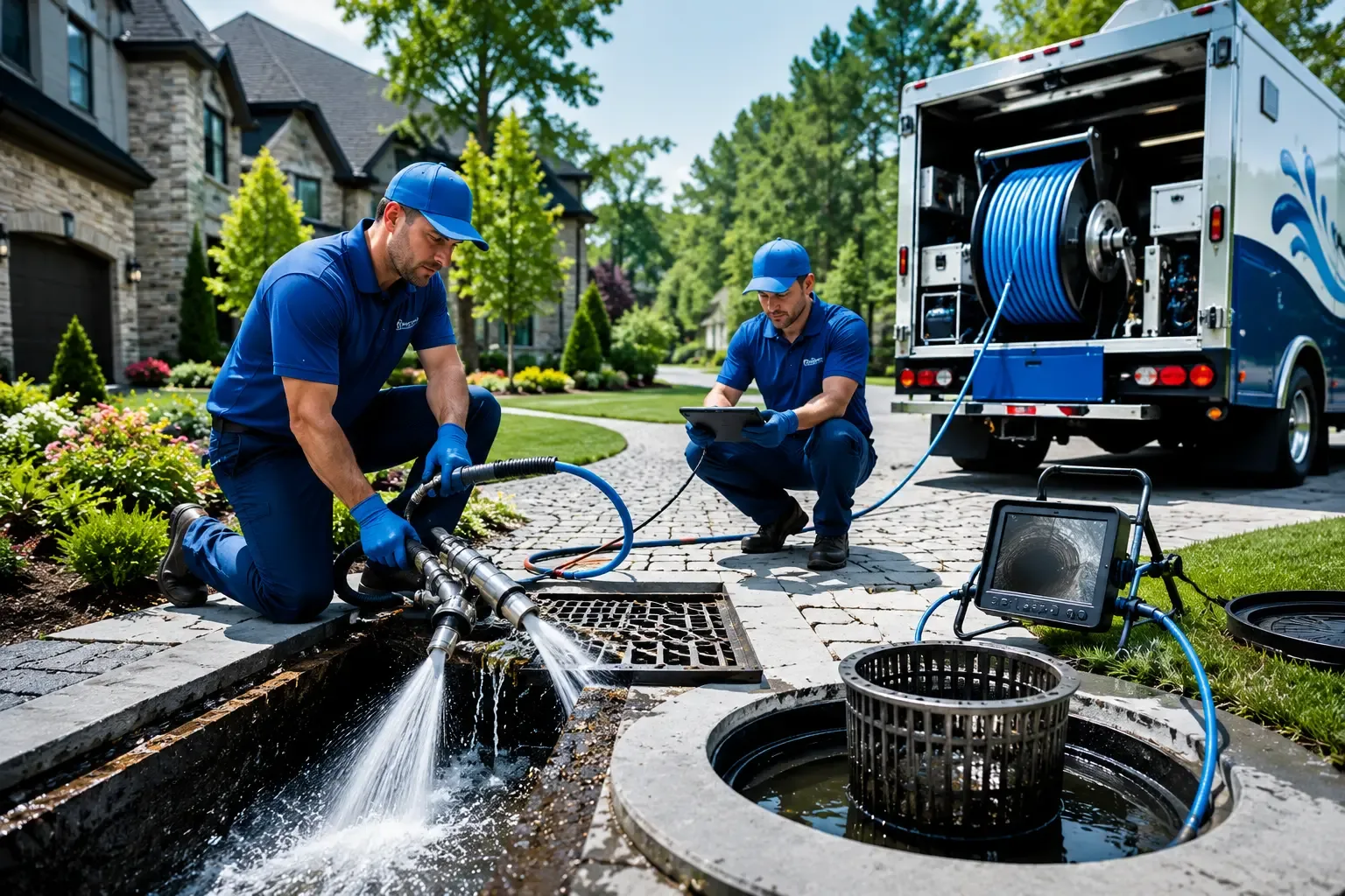 Local outdoor drain cleaning professionals in Ladora, IA